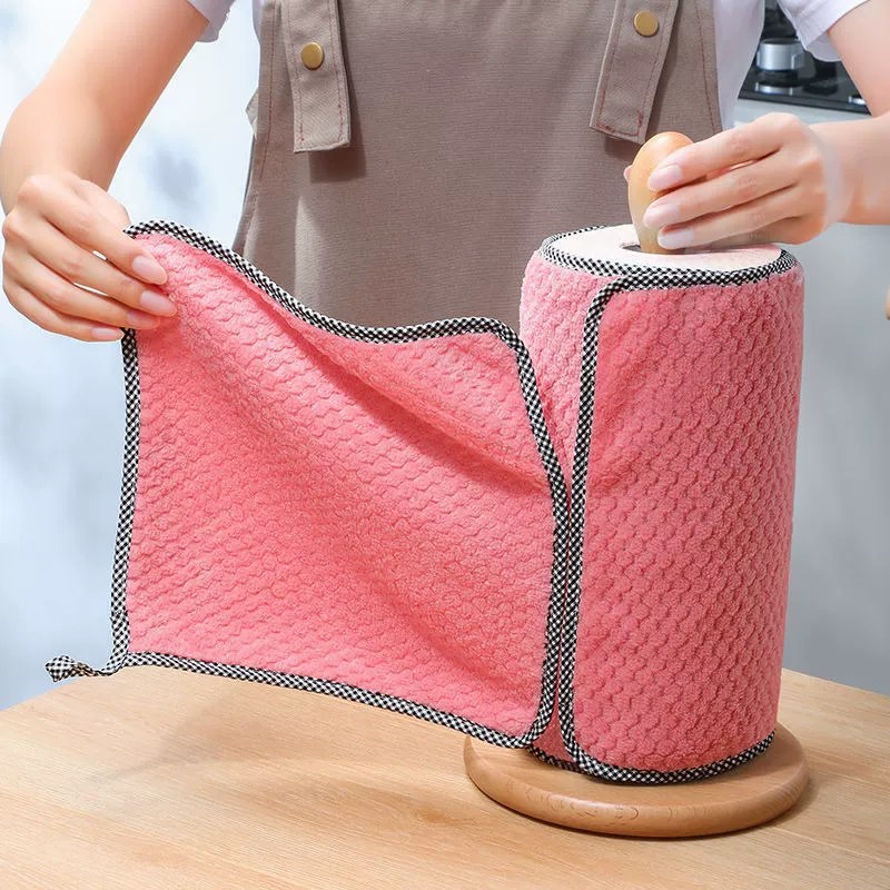 Wholesale Large Dish Towels, Dish Cloths, Kitchen Rags, Non-Greasy Table Wipes, Thick Dish Cloths, Absorbent Scouring Pads