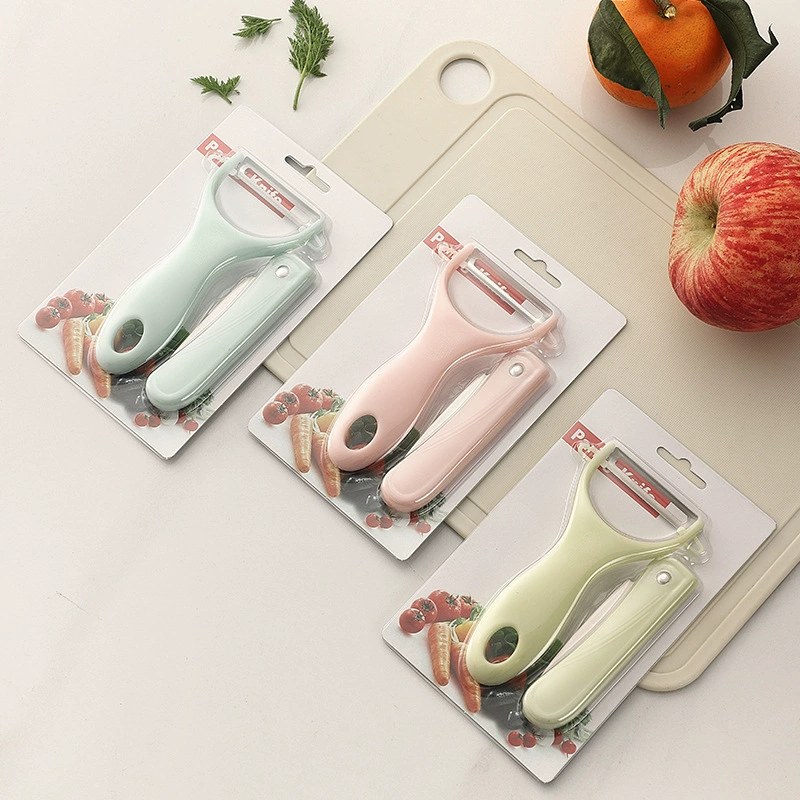 Fruit Knife Two-Piece Set, Peeling Knife, Peeling Knife, Multifunctional Foldableing Knife, Peeling Knife, Melon Peeler, Melon and Fruit Scraper