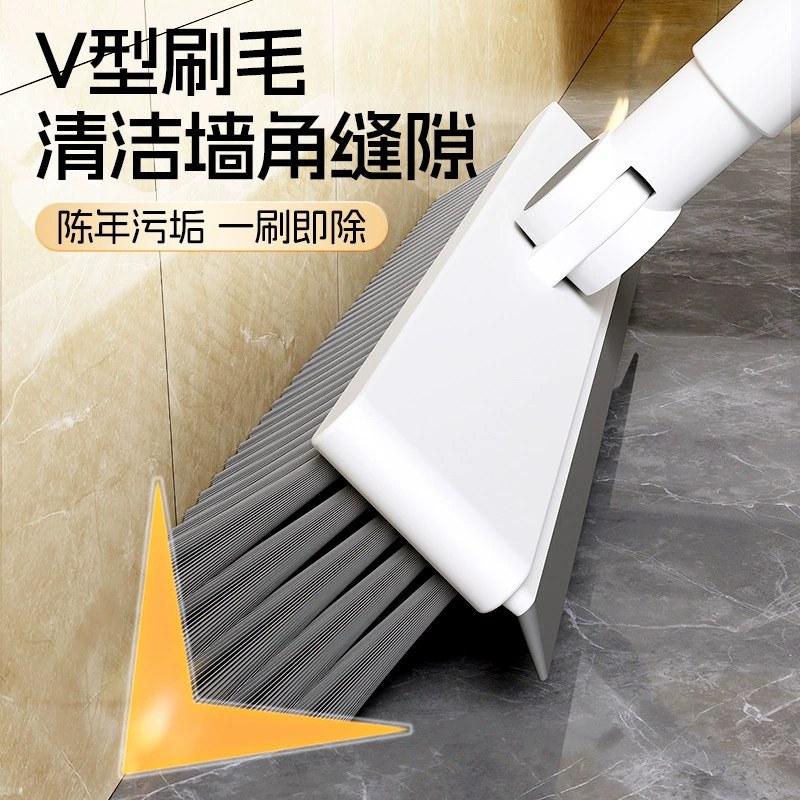Floor Brush, Long-Handled Floor Cleaning Brush, Floor Crevice Brush, Bathroom Wall Cleaning Brush, Toilet Cleaning Brush, Tile Crevice Brush