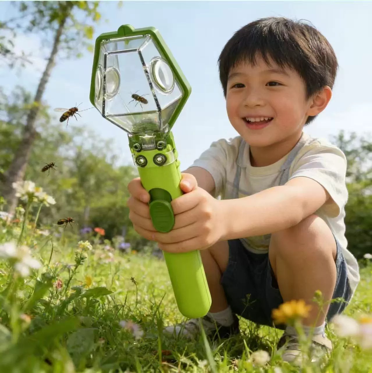 New Model of Insect Observation and Catching Device, Childrens Educational Toy, Outdoor Insect Interactive Observer, Wholesale 