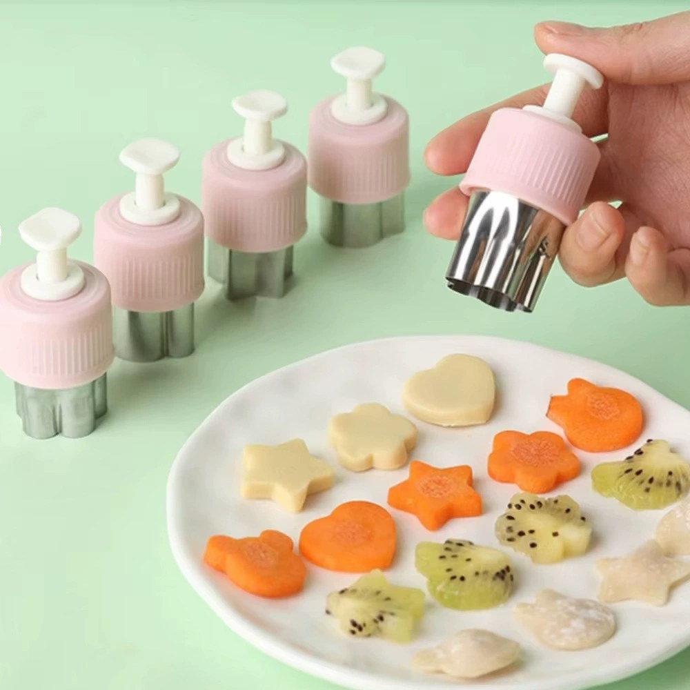 New Vegetable and Fruit Butterfly Pasta Mold Baby Food Supplement Wonton Small Chaos Embossing Device Biscuit Mold