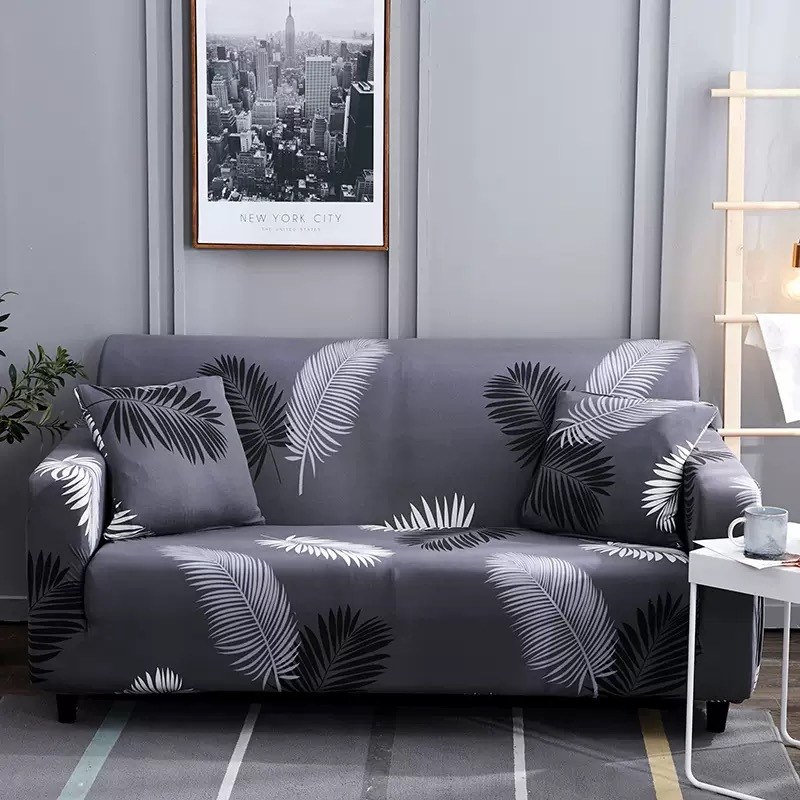 Black feather leaves - Single seat (90-110cm)