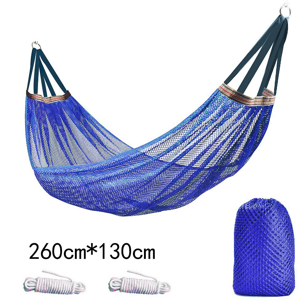 Blue 260*130+tie rope+storage bag
