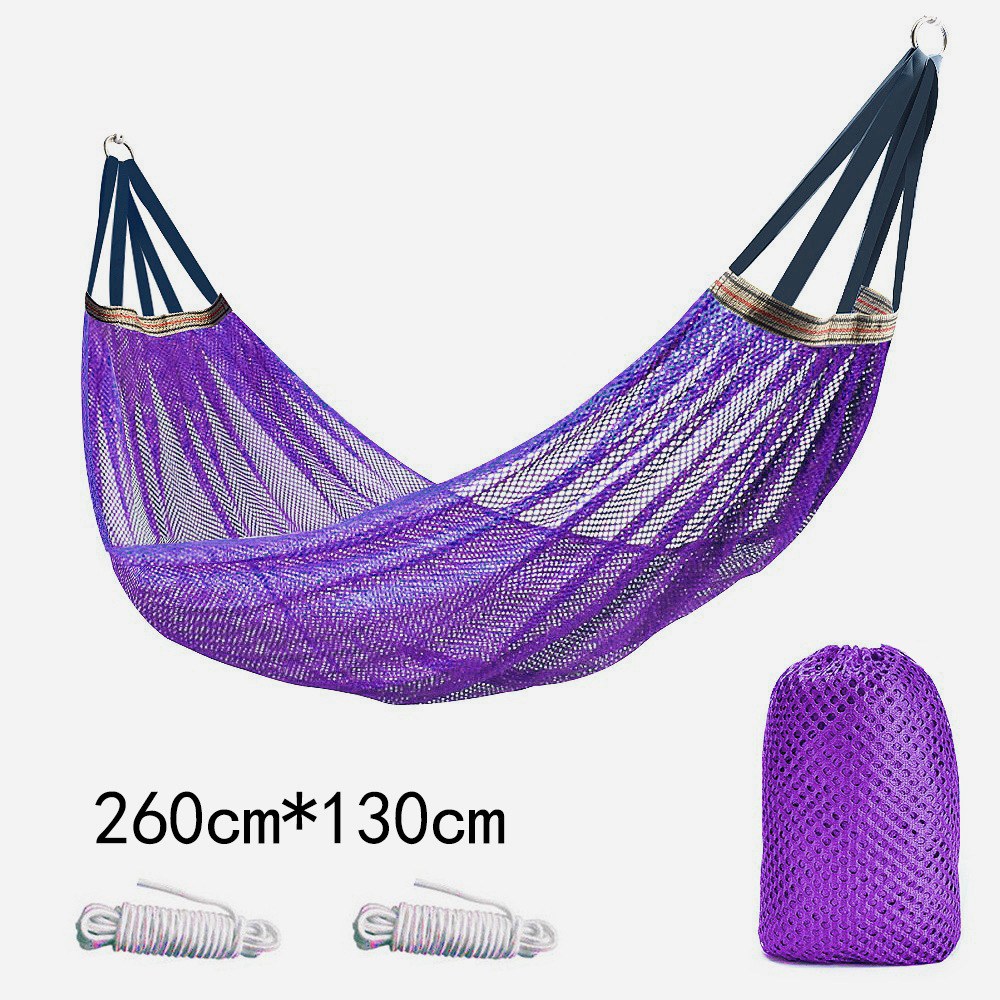Purple 260*130+tie rope+storage bag