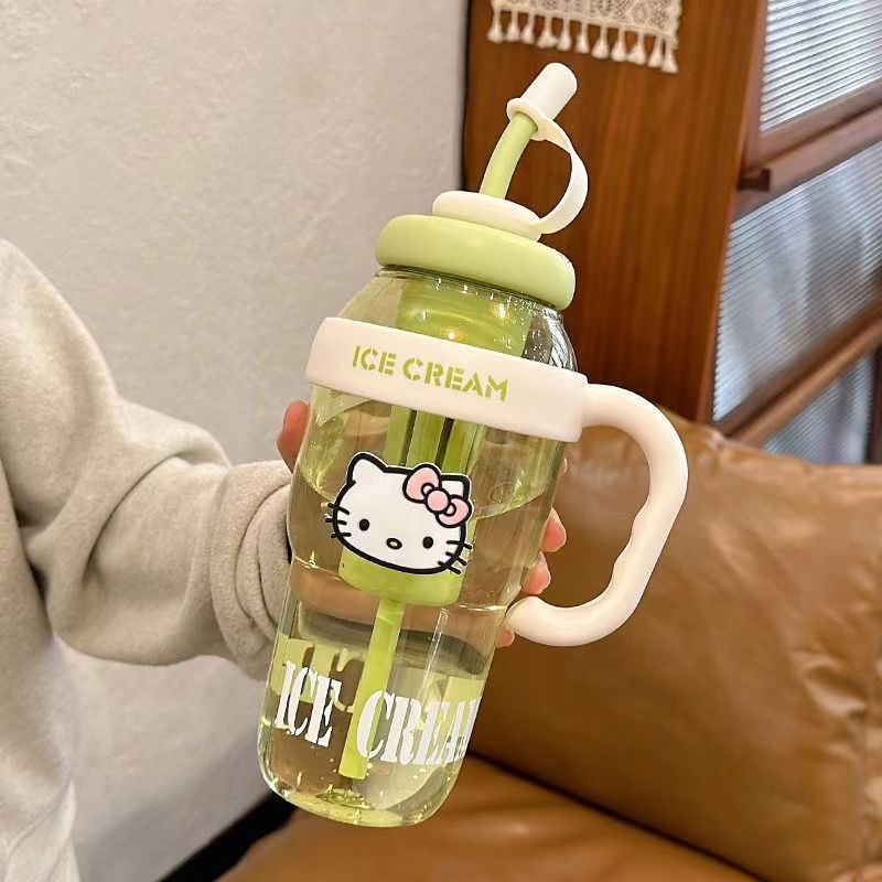 Sprout green+kt sticker - 1300ml large capacity belly cup