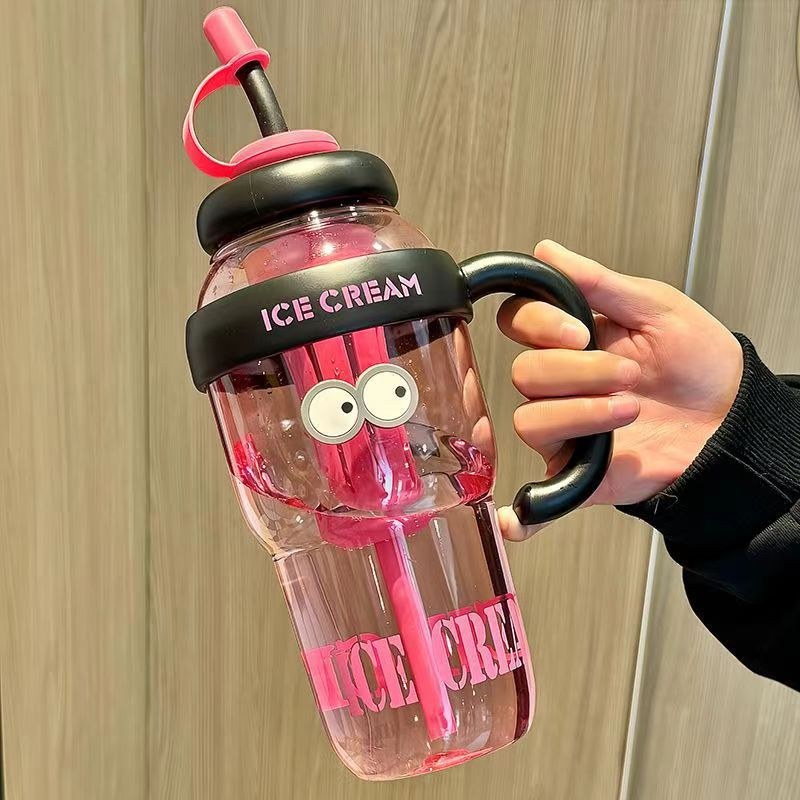 Begonia red + small eyes - 1300ml large capacity belly cup