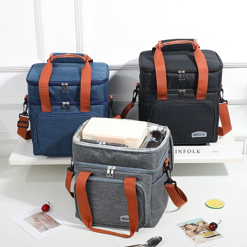 New product insulated bag cross-border hot lunch bag Amazon hot spot wholesale thickened crossbody insulated bag