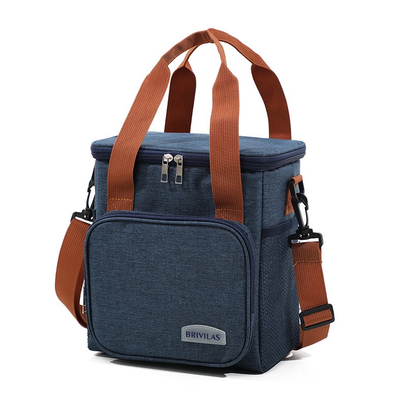 TG03 [8L Navy Blue] Tall Crossbody Ice Pack