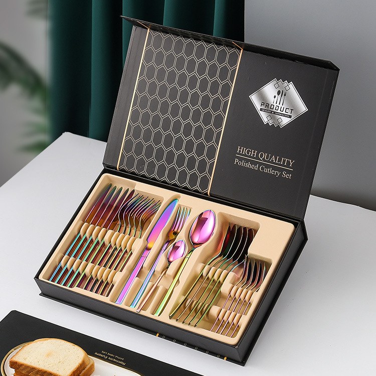 Knight series 24-piece paper box set in fantasy color