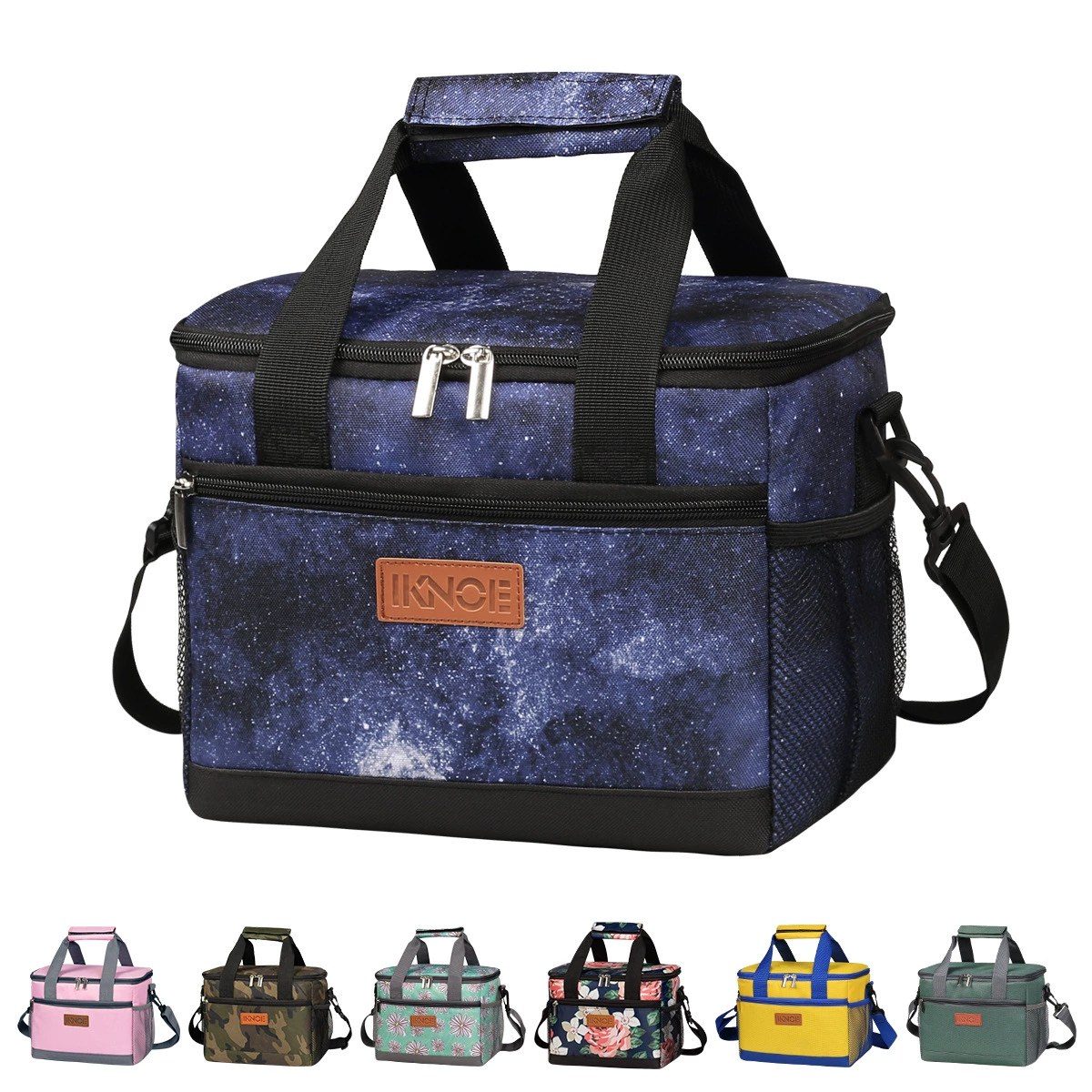 Amazons New Portable Insulated Bag, Outdoor Portable Foldable Lunch Bag, Oxford Cloth Thickened Leak-Proof Insulated Bag 