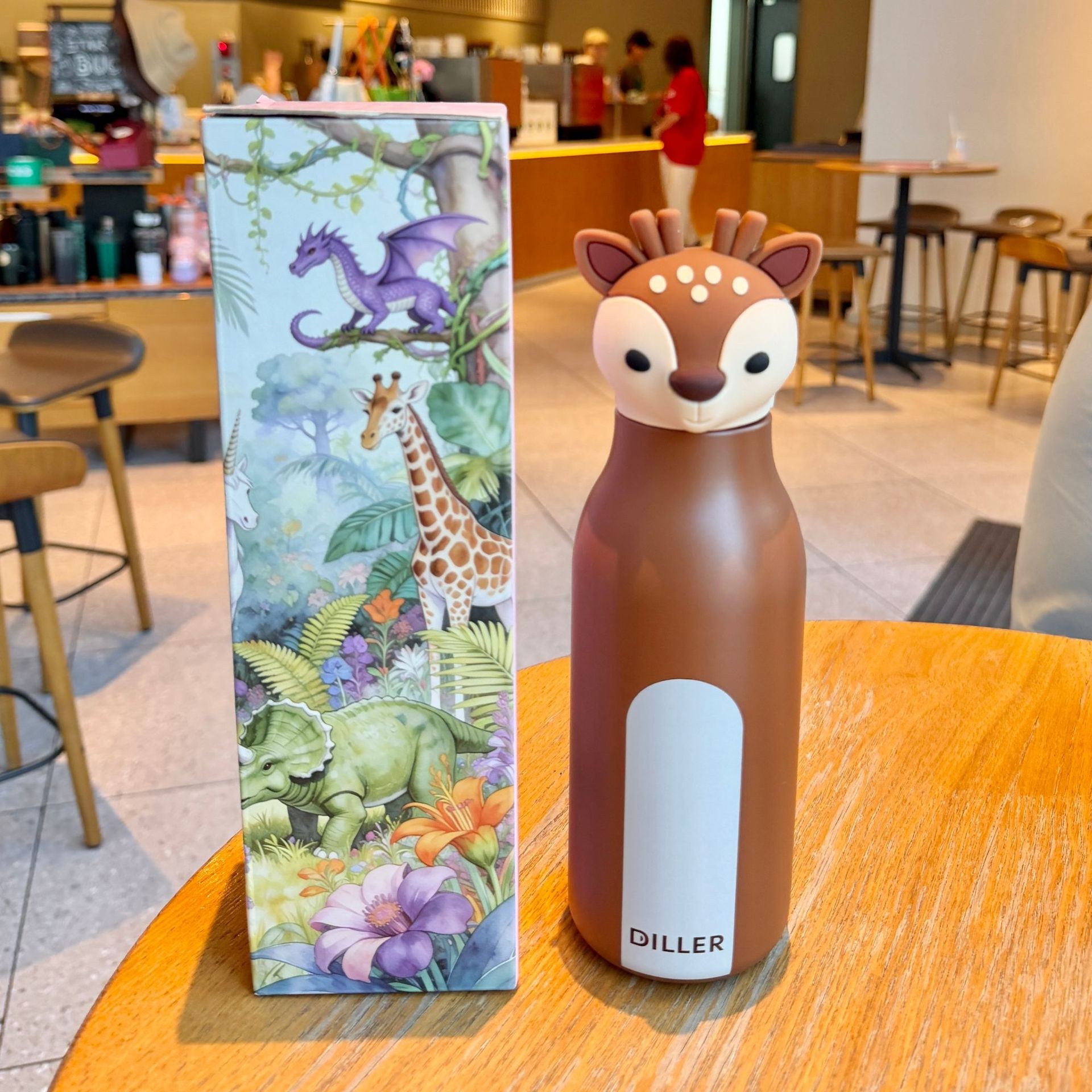 Brown - Cocoa Deer - 350ml - single cup