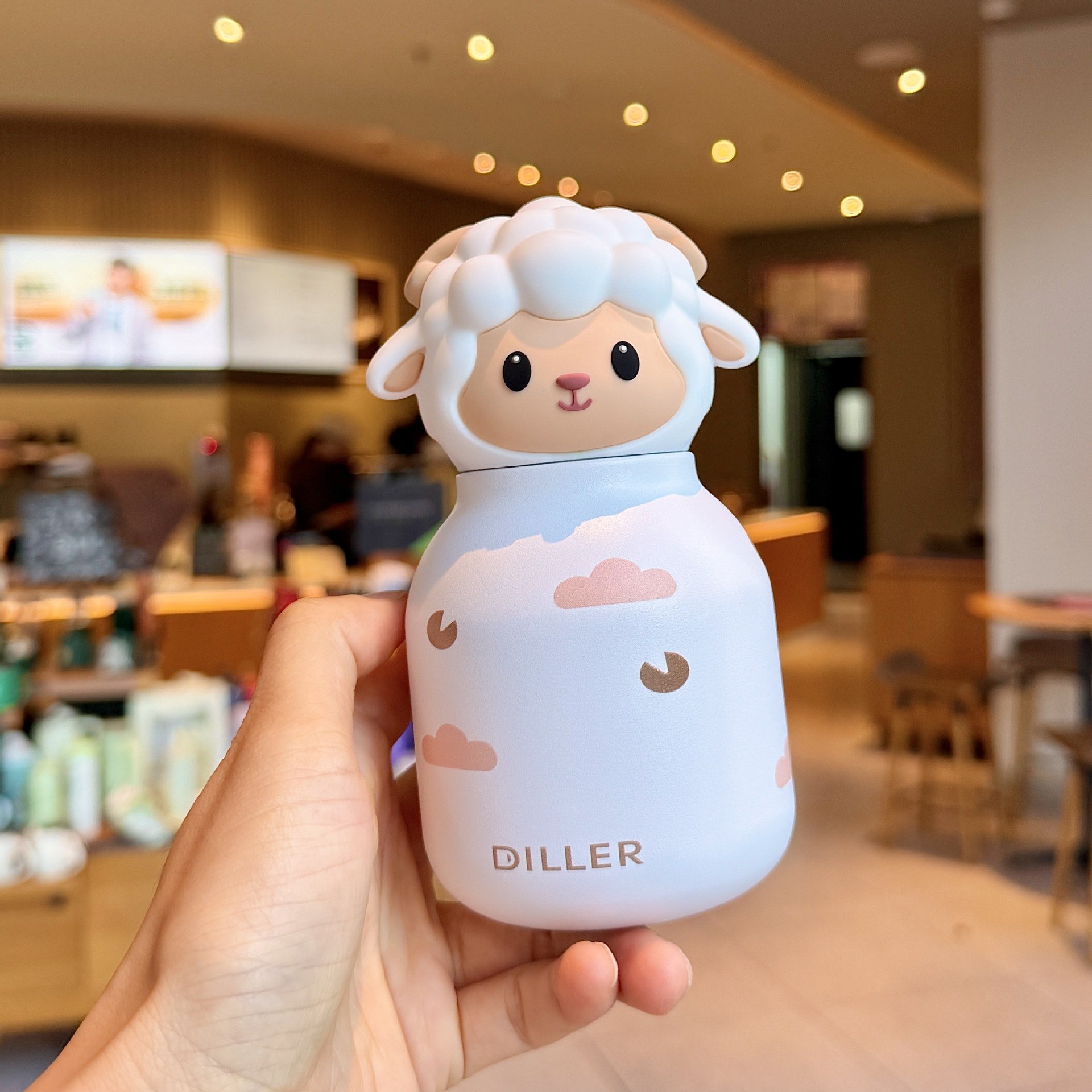 Dl-9538 duoduo sheep 200ml - Single cup + three-dimensional decoration