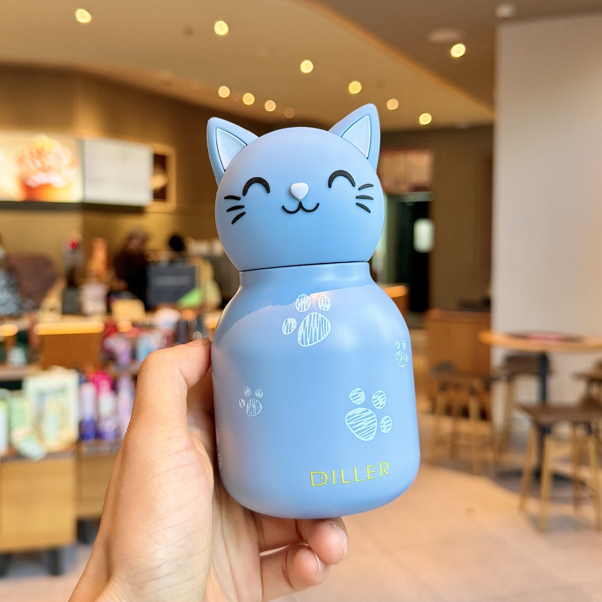 Dl-9538 wuwu cat 200ml - Single cup + three-dimensional decoration