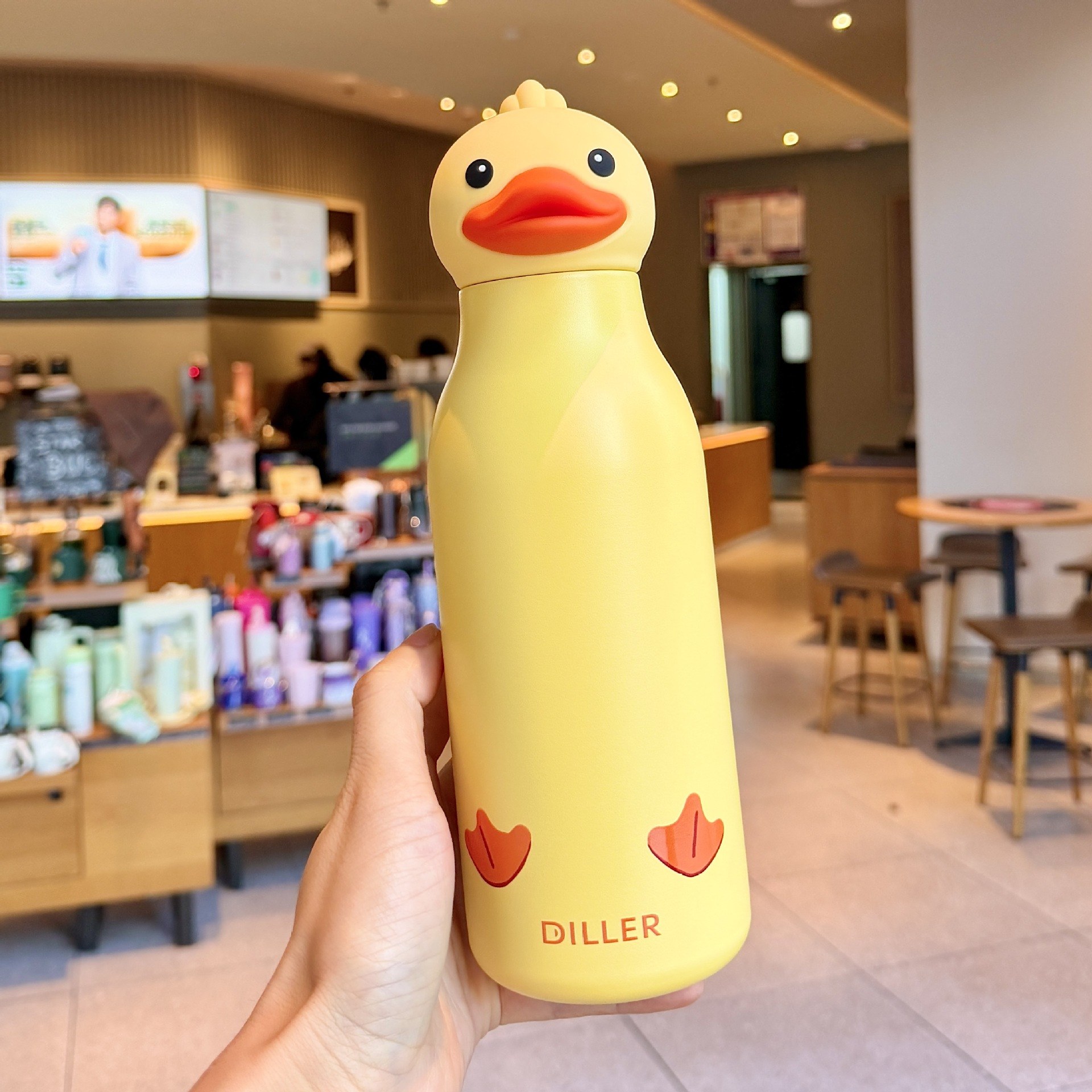 Dl-9538 bobo duck 500ml - Single cup + three-dimensional decoration