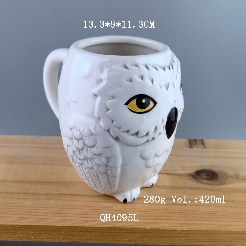 Qh095l owl cup - 301-400 ml