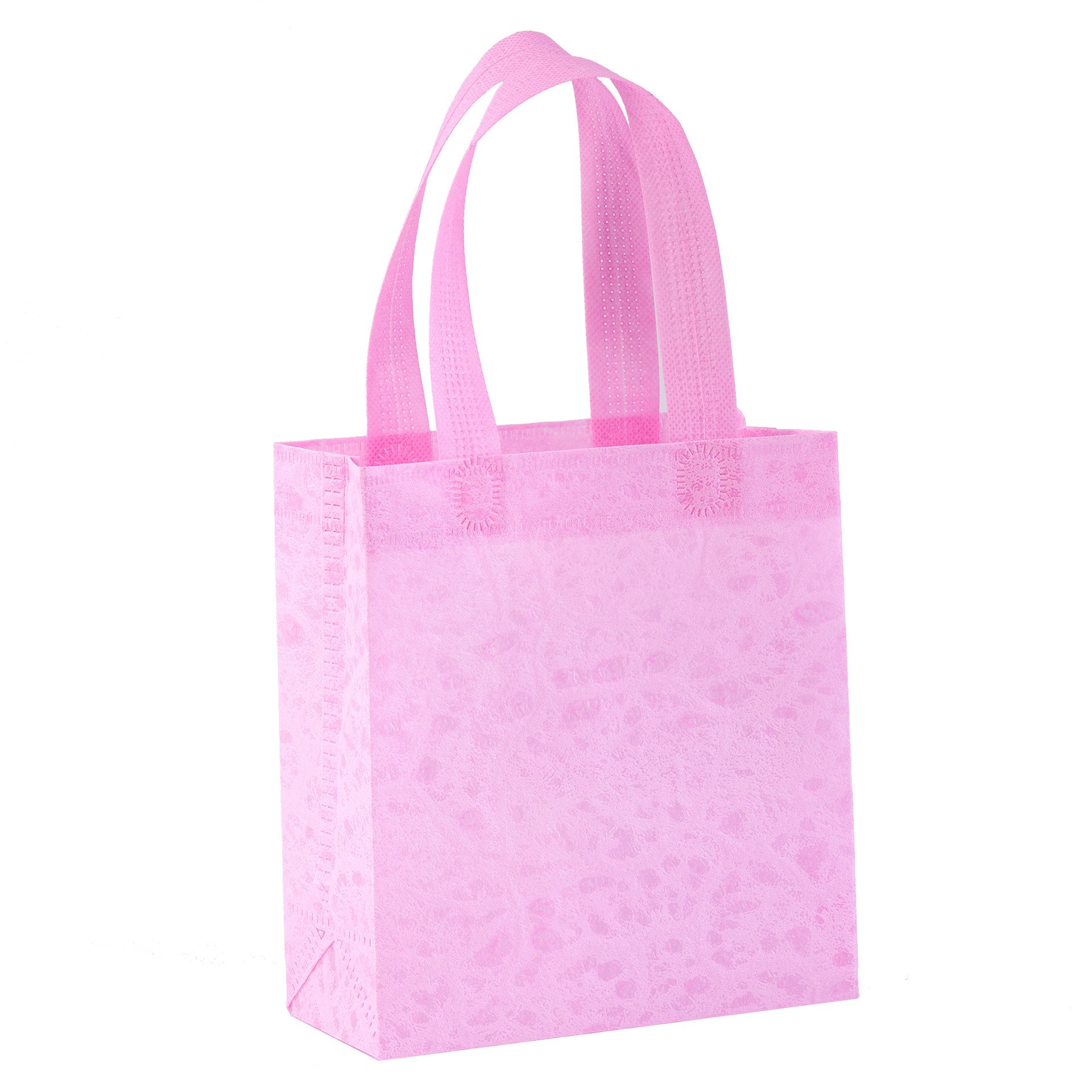 Pink coral; 20*18*8; patterned non-woven fabric